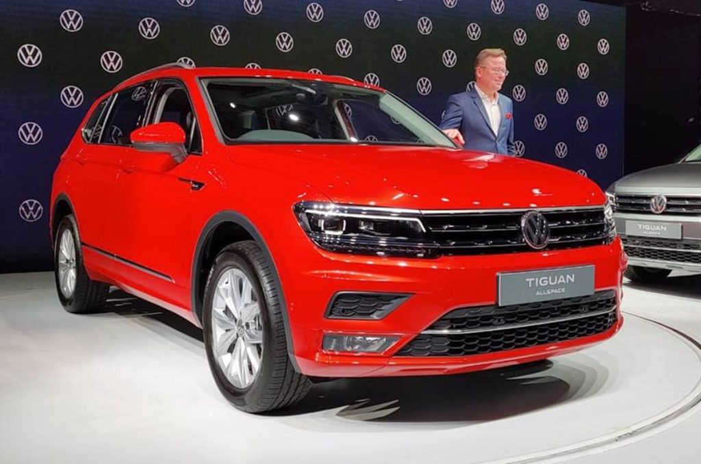 Volkswagen Tiguan AllSpace launched in India for a price of Rs 33.12 lakhs