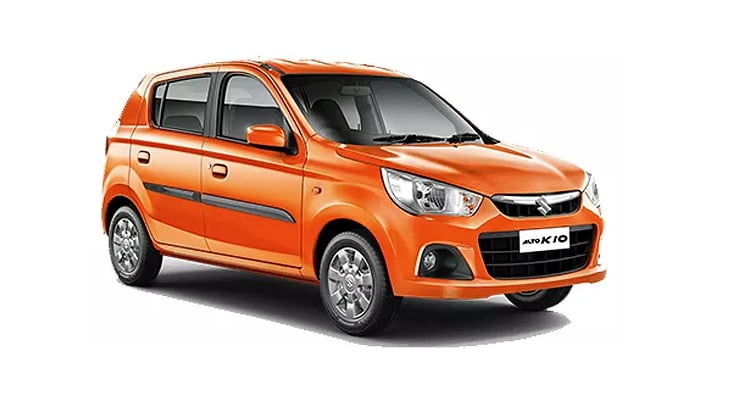 3. Maruti Alto K10 - 24.9 kmpl