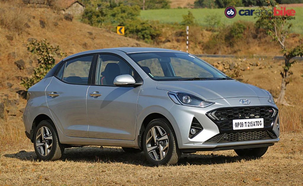 Like its hatchback sibling, the Hyundai Aura is among the most fuel efficient cars in its segment. 