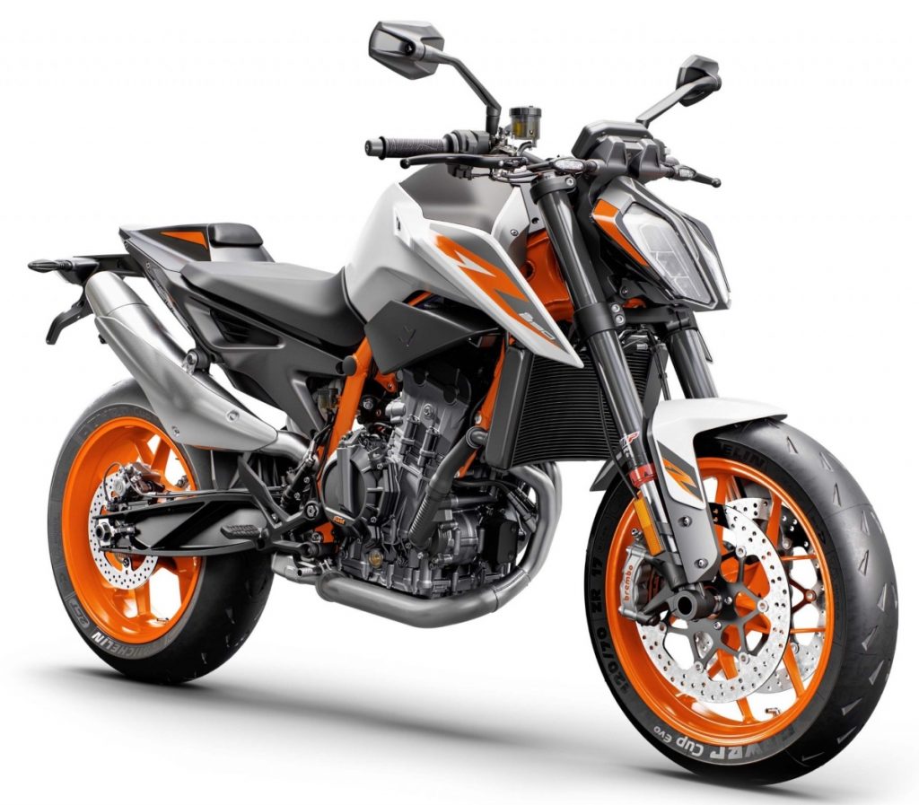 KTM évalue le lancement du Duke 890 R en Inde. 