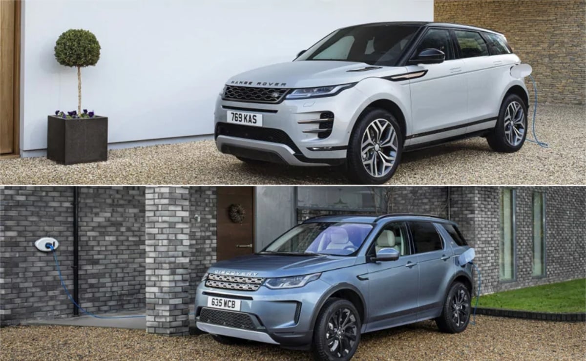 Grappig gesmolten Trek Range Rover Evoque, Land Rover Discovery Sport Plug-in Hybrids Debut!