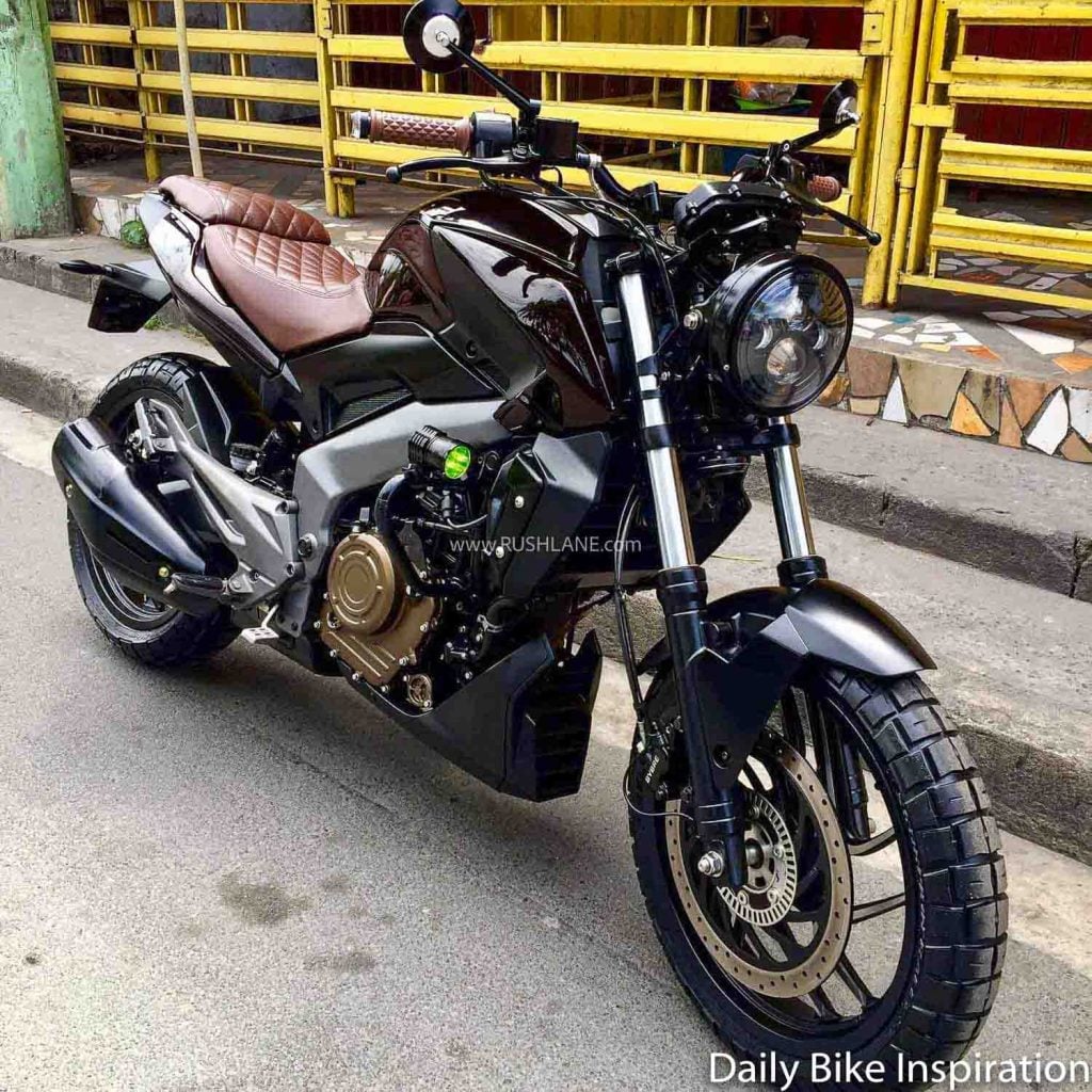 Here s A Modified Bajaj Dominar 400 That Looks Stunning As A Scrambler Here s A Modified Bajaj Dominar 400 That Looks Stunning As A Scrambler