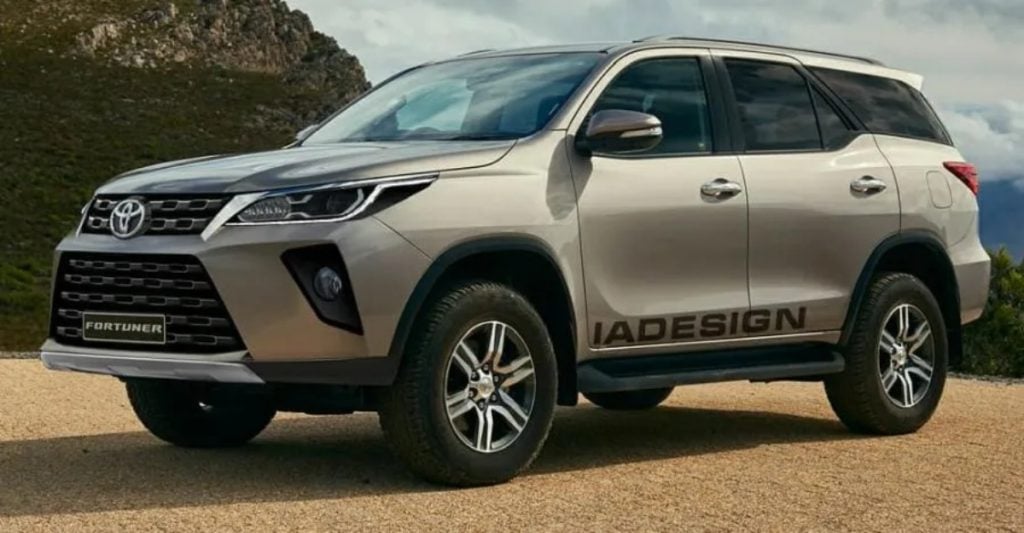 Toyota Fortuner Facelift Rendering Gives You the Best Look of the Upcoming Updated Suv