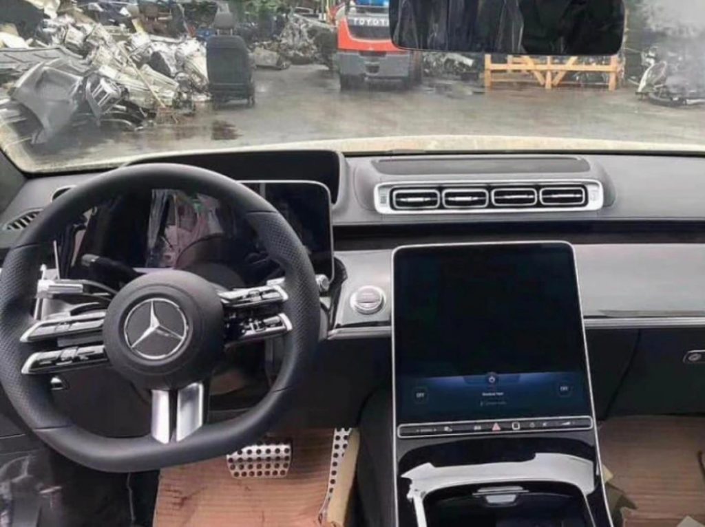 Intérieur de la Mercedes-Benz Classe S 2021