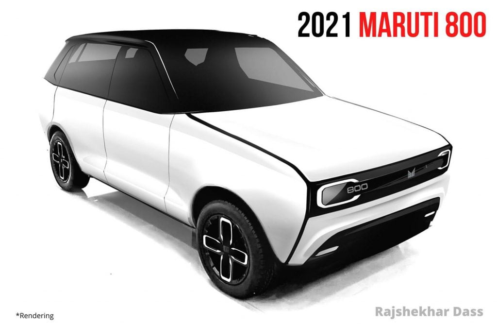 New Gen Maruti 800 Digitally Rendered; Looks Very Similar To The