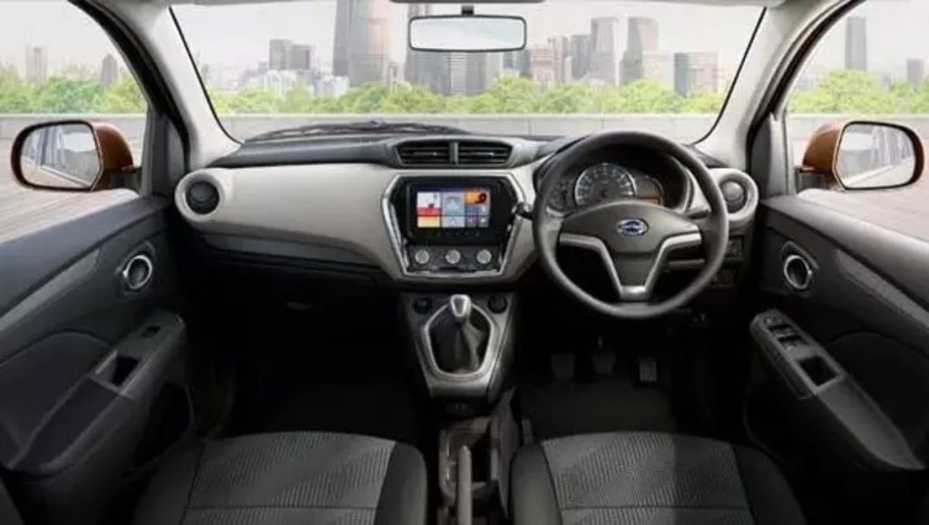 Datsun Go and Go+ interiorsBS6 