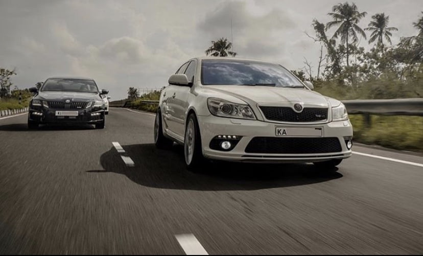 Skoda Laura vRS With Octavia