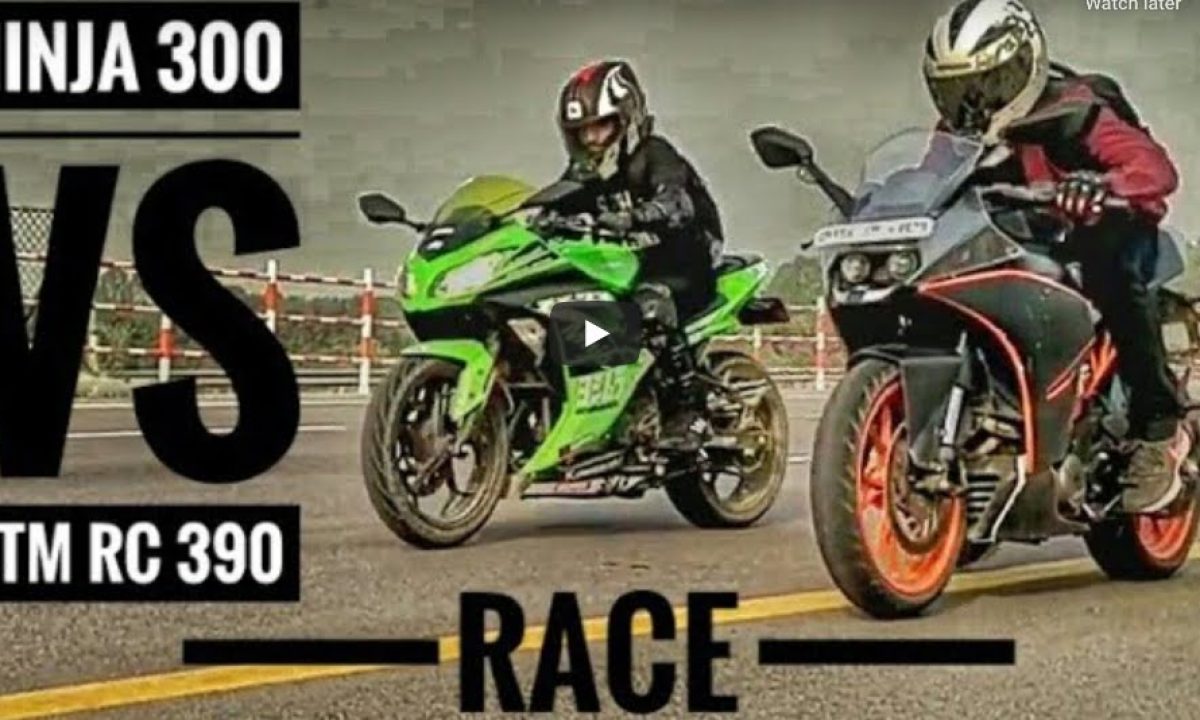 Kawasaki Ninja 300 Vs KTM RC 390 - See 