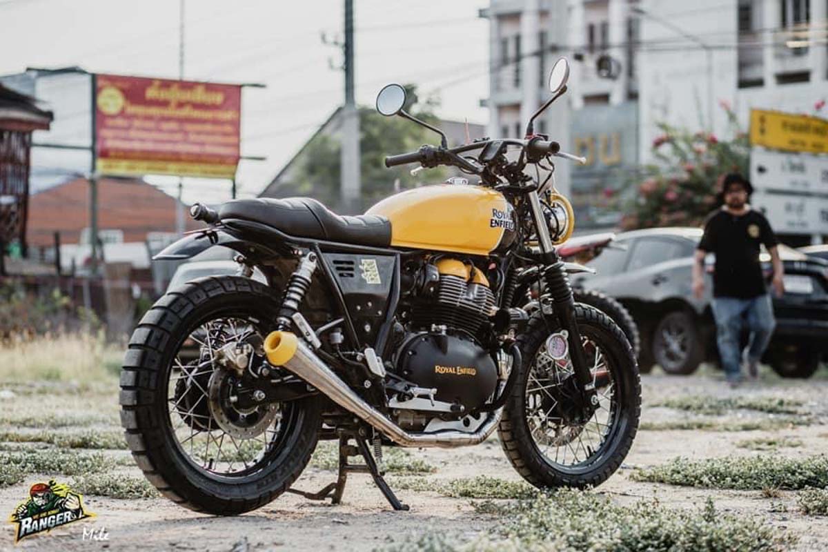 Modified Royal Enfield Interceptor 650 Can Hit a Trail in Scrambler Style!