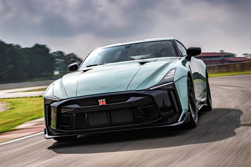 The Nissan GT-R50 by Italdesign has finally been revealed in production-spec form.