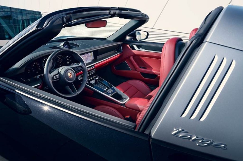 Porsche 911 Targa interiors. 