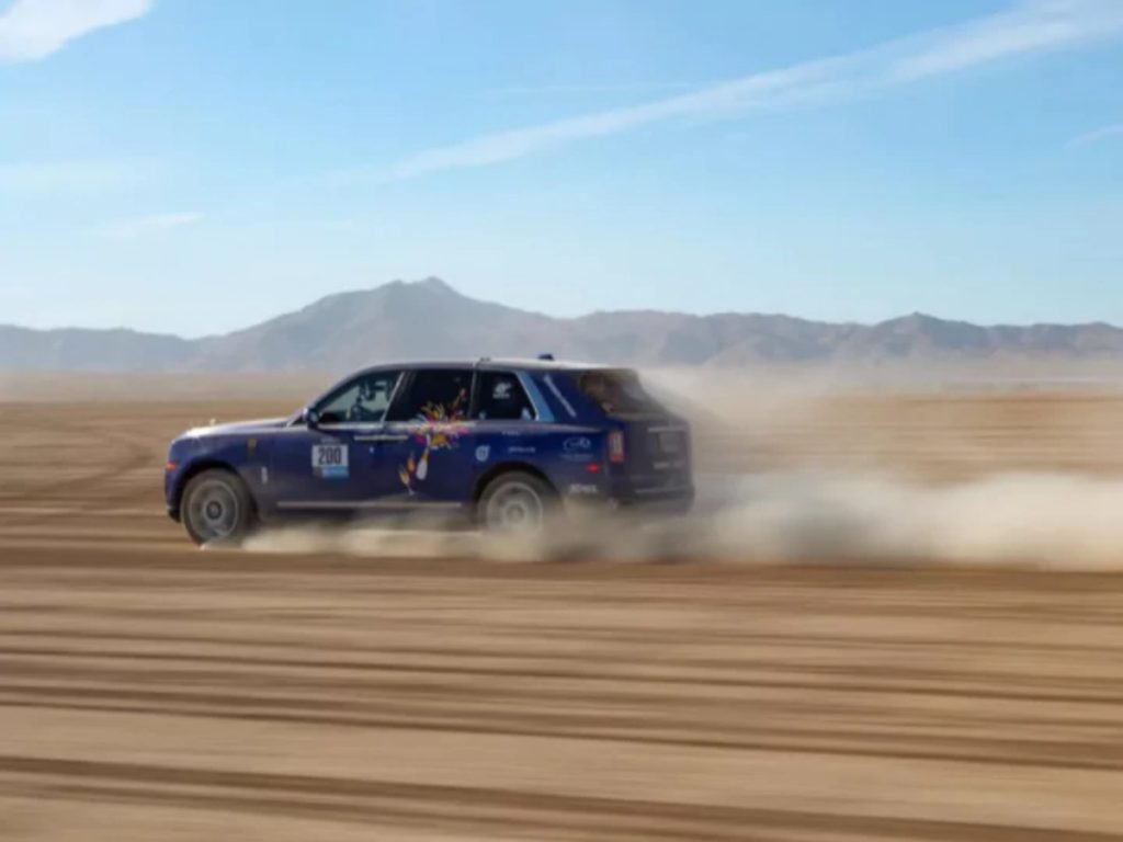 Il s'agit du Rebelle Rally qui se déroule sur les déserts du Nevada et de la Californie aux États-Unis. 