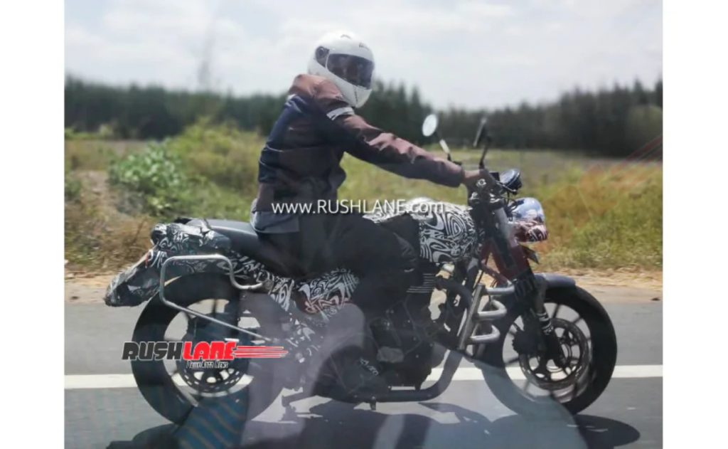 Here's your best look at the upcoming Royal Enfield mystery motorcycle. 