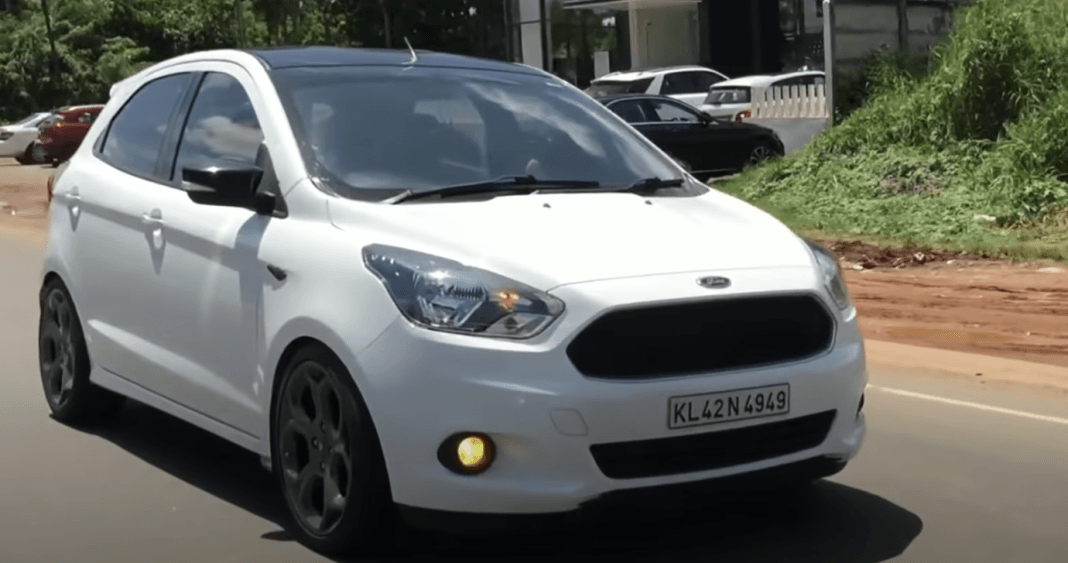 This Modified Ford Figo Borrows Its Alloy Wheels From EcoSport » Car