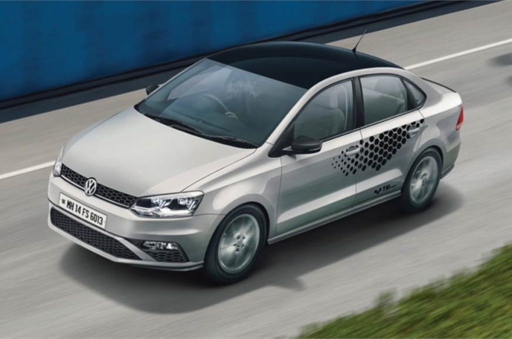 Pendant ce temps, la Volkswagen Vento TSI Edition est disponible pour un prix de Rs 10,99 lakh.