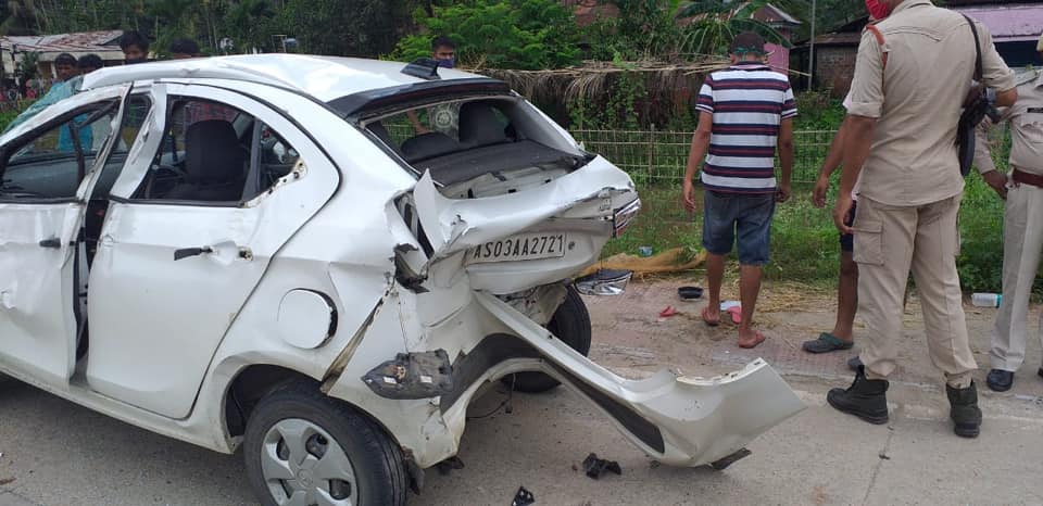 Tata Tigor Accident