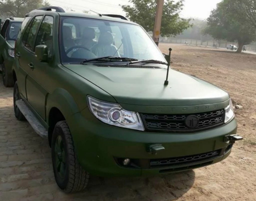 the Tata Safari Storme Was the One of the Official Vehicles of the Indian Defense Forces Until It Was Very Recently Discontinued As We Stepped in the Bs6 Era