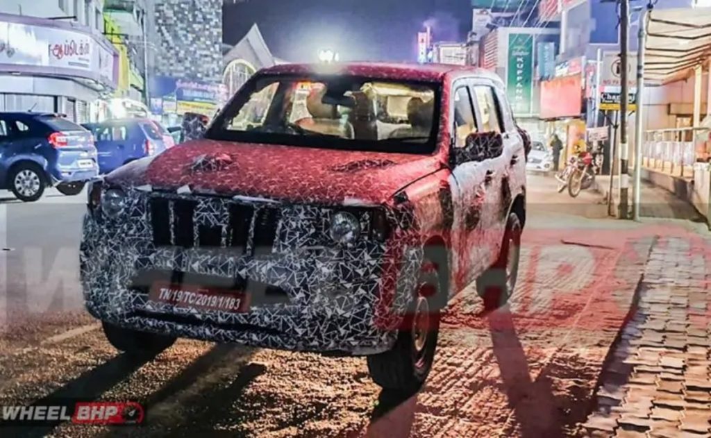 These are some fresh spy images of the next-gen Mahindra Scorpio.