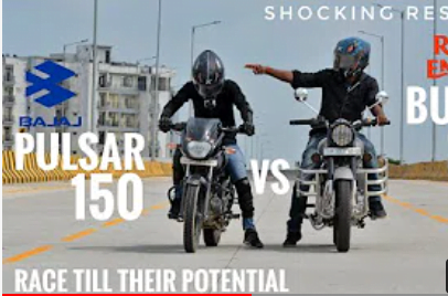 Bajaj Pulsar 150 Vs Royal Enfield Bullet 350