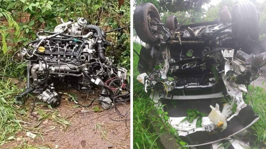 This Really Highlights the Safety Aspect of the Tata Nexon As the Driver Walked Away Only with a Broken Shoulder