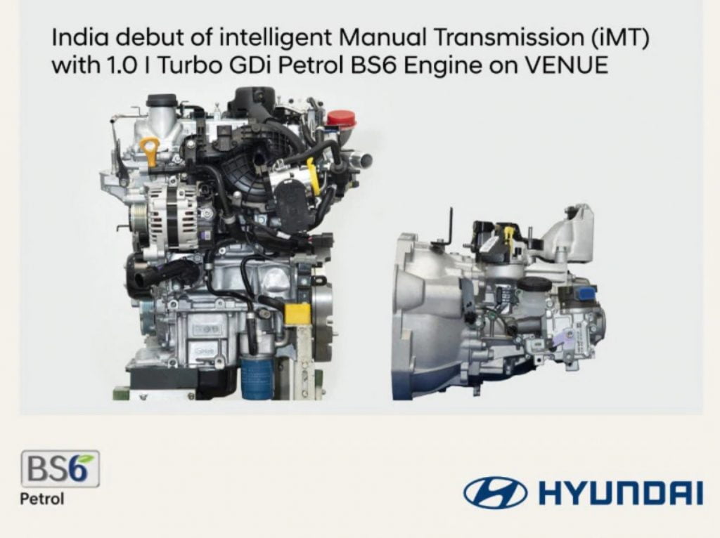 Hyundai has announced that the clutchless-manual iMT gearbox will soon be offered on more cars after the Venue. 