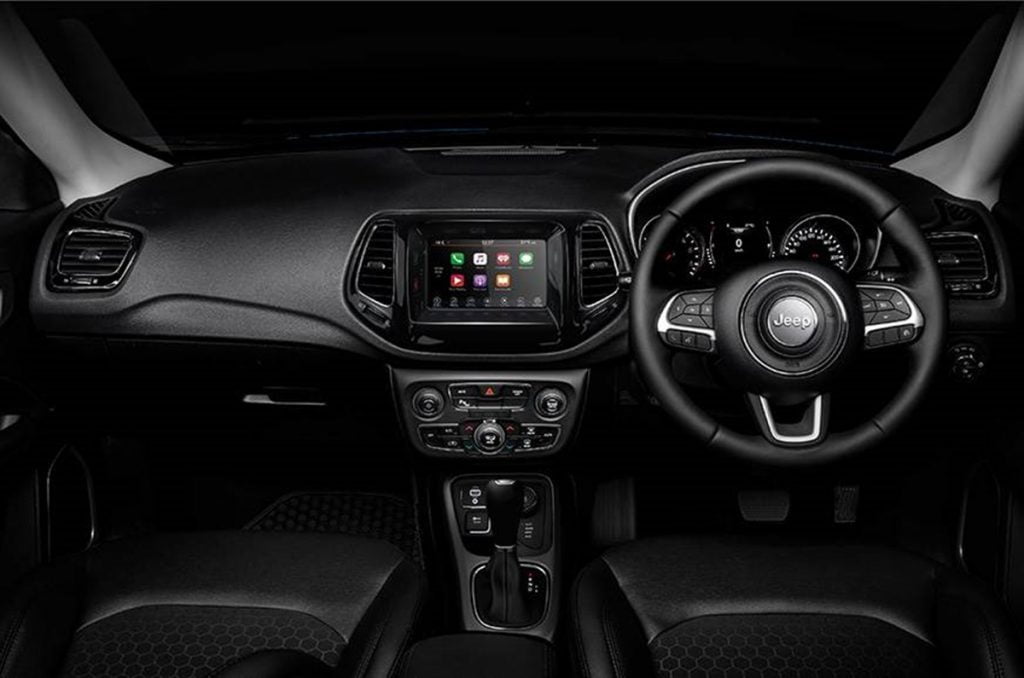 Just like the exterior, the interiors too get an all-black theme. 