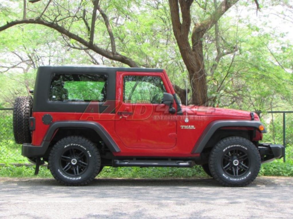 It has been modified by Azad 4x4 and we must say it does a great job in replicating the Jeep. 