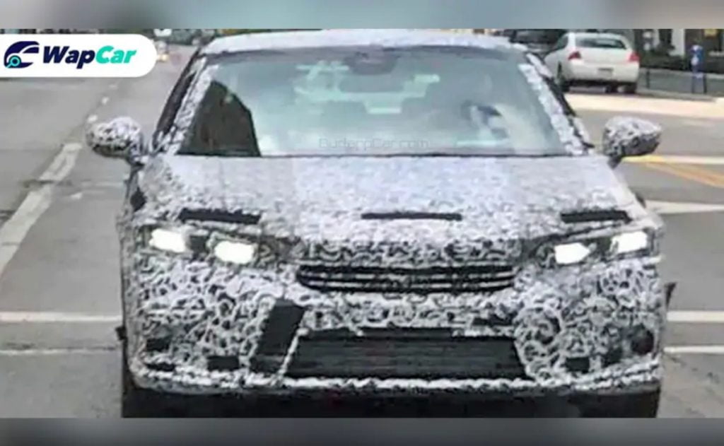 This is the next-gen Honda Civic that has been spied testing internationally. 