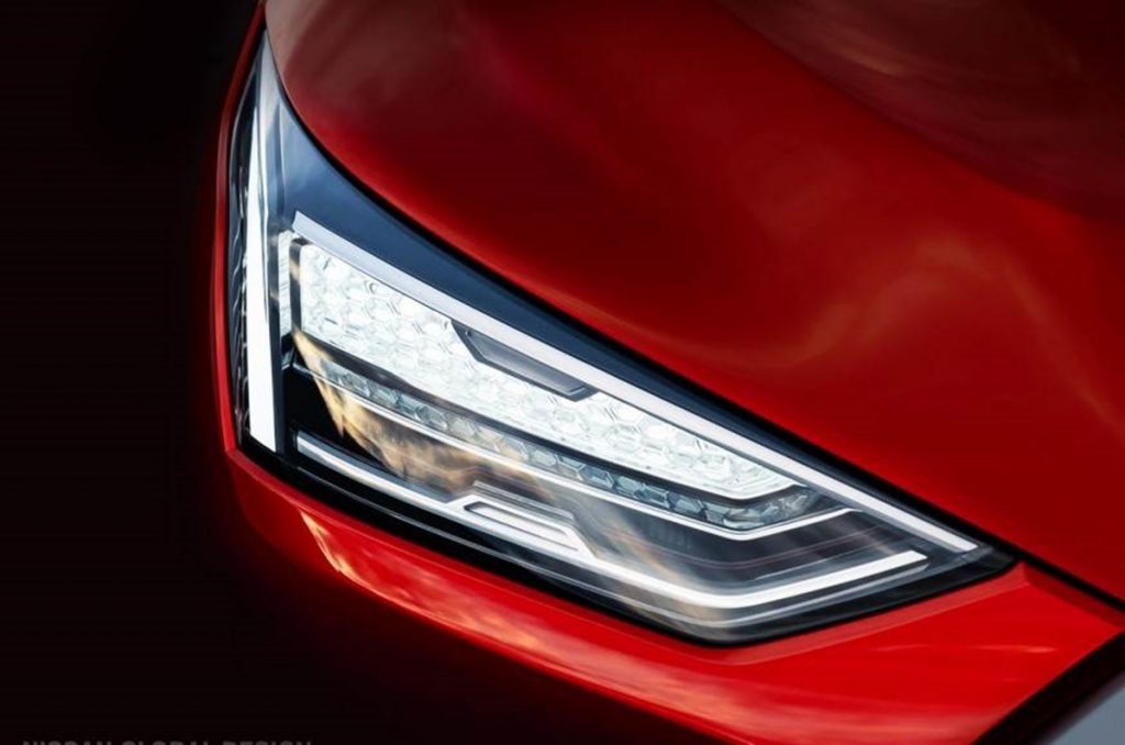 The teaser gives us certain design previews of the upcoming SUV. 