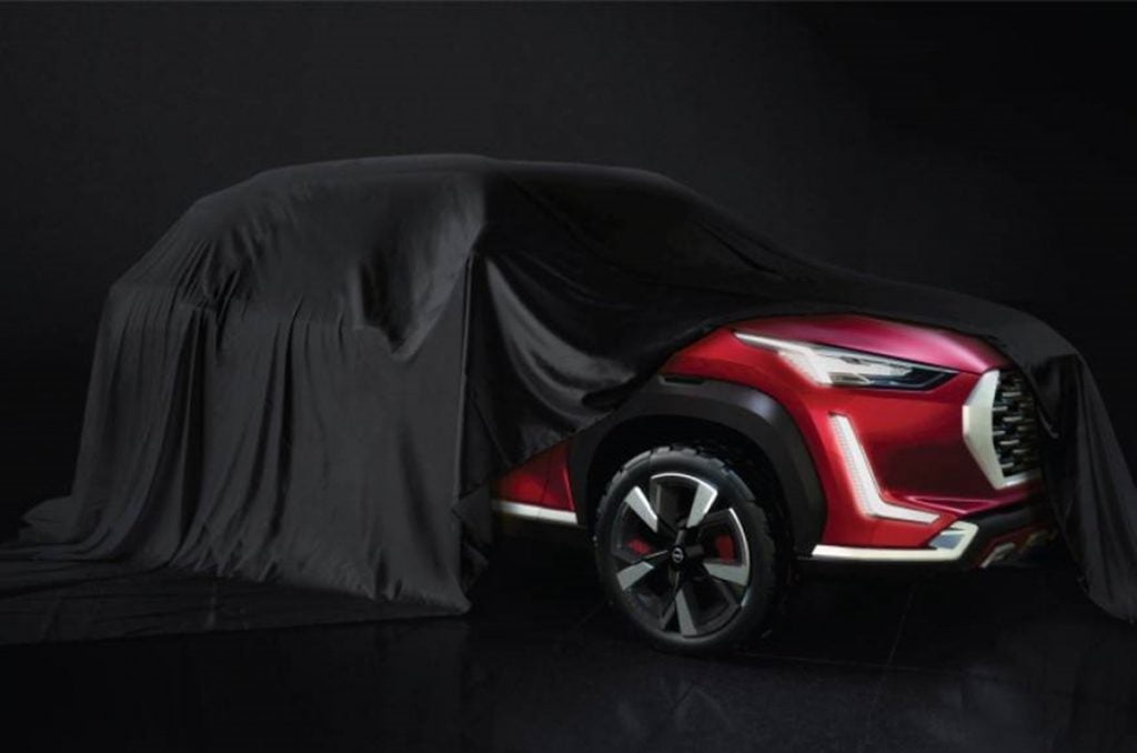 Nissan has teased its B-SUV concept which is slated to be the Magnite for India. 