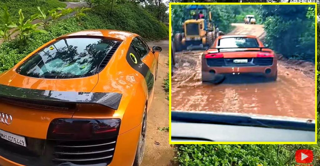 Here's an example of supercars in India and their everyday struggles. S