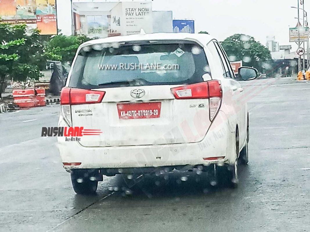 Toyota Innova Crysta CNG