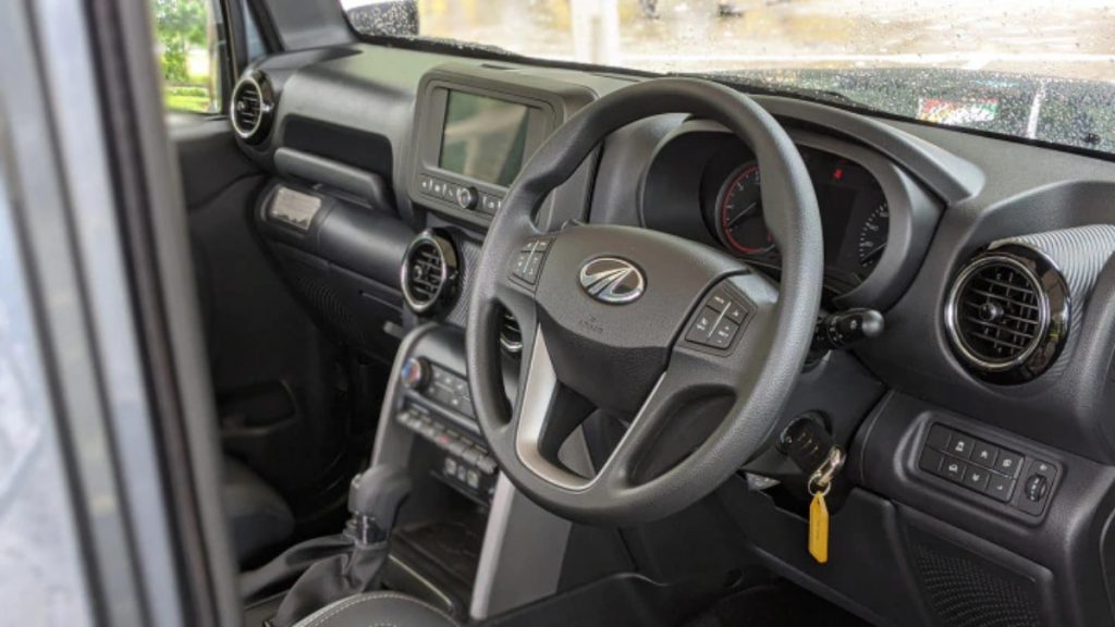 2020 Mahindra Thar Interiors. 