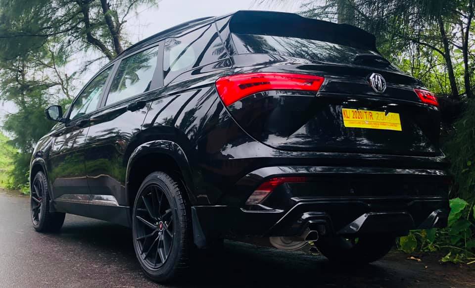 Here Is An All Black Modified MG Hector That Looks Amazing!