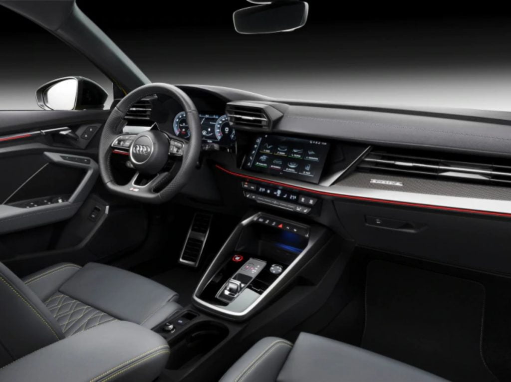 2020 Audi S3 interiors. 
