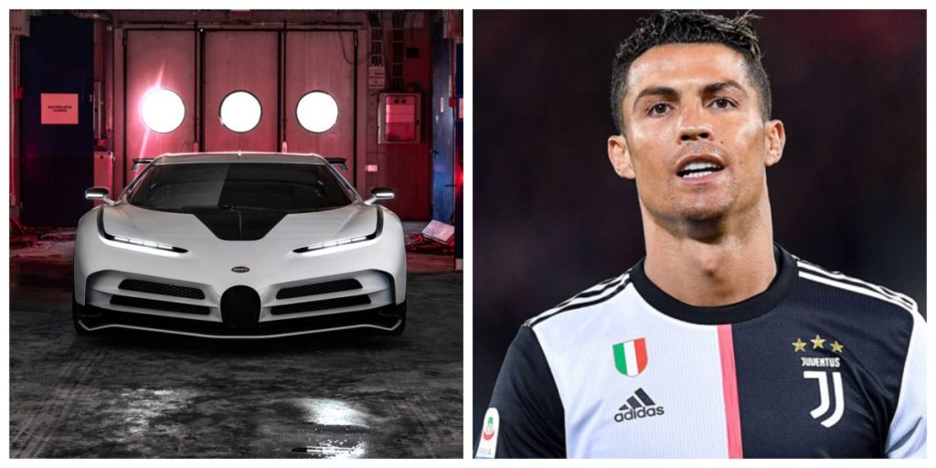 Football Star Christiano Ronaldo has added a £8.5 million worth Bugatti Centodieci to his car collection. 