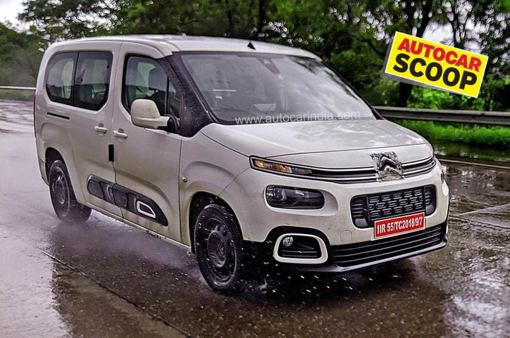 The Citroen Berlingo is a popular people-mover in Europe and it has recently been spied testing in India. 