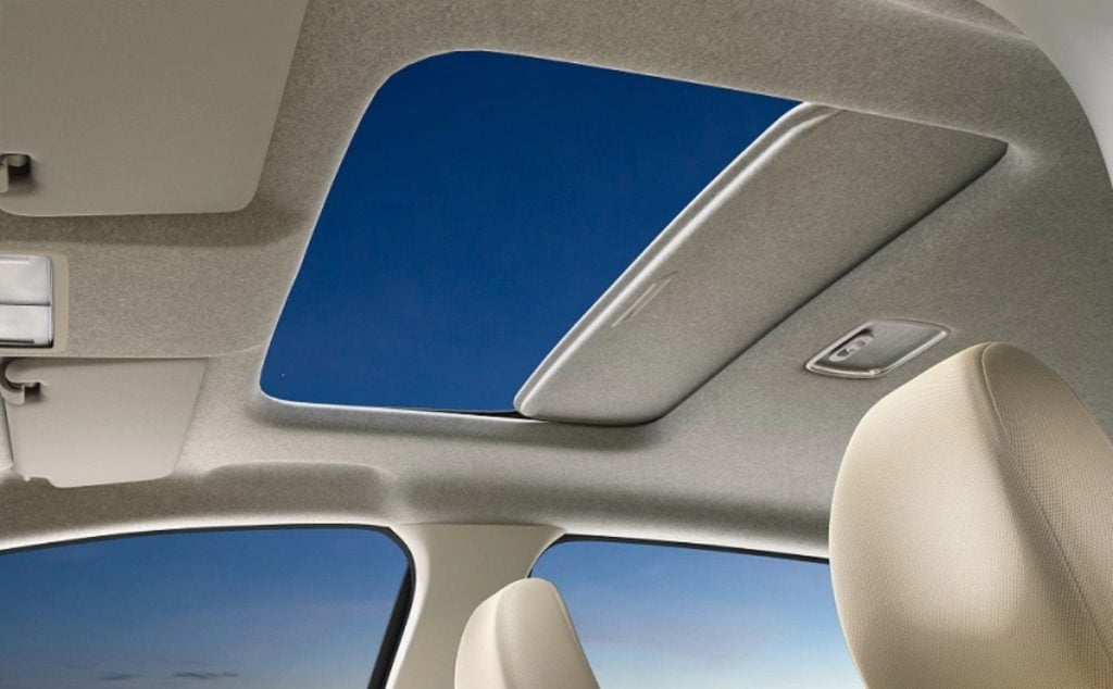 The Jazz is now the only hatchback in the segment to come with a one-touch electric sunroof. 