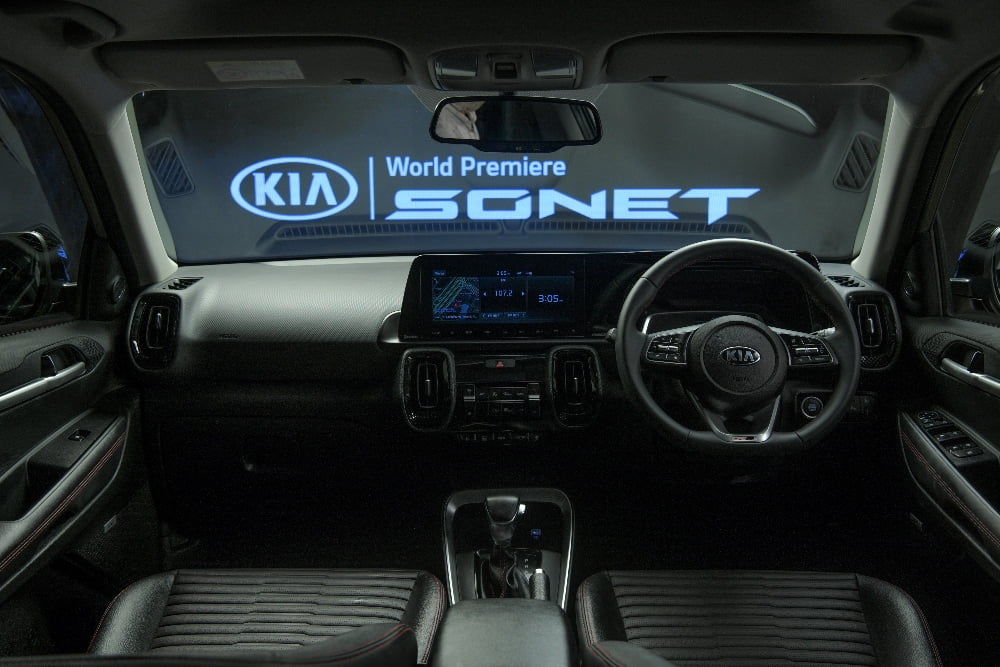 Kia Sonet Gt Line Interiors