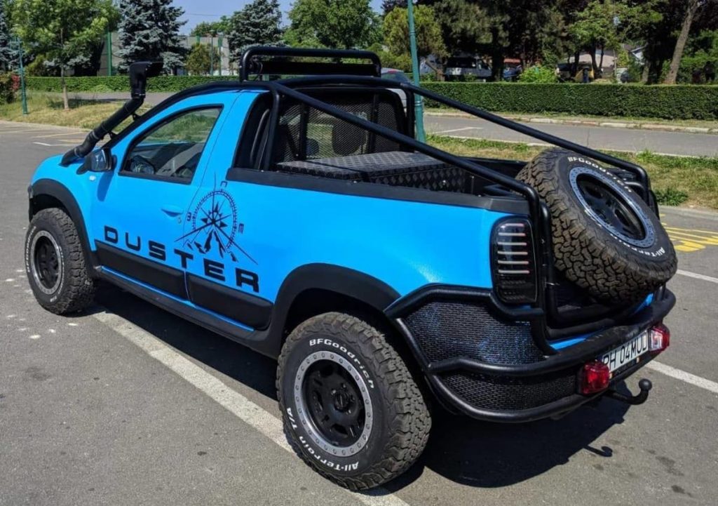 It comes fitted with custom Bilstein suspension and a 2-inch lift kit by H&R.