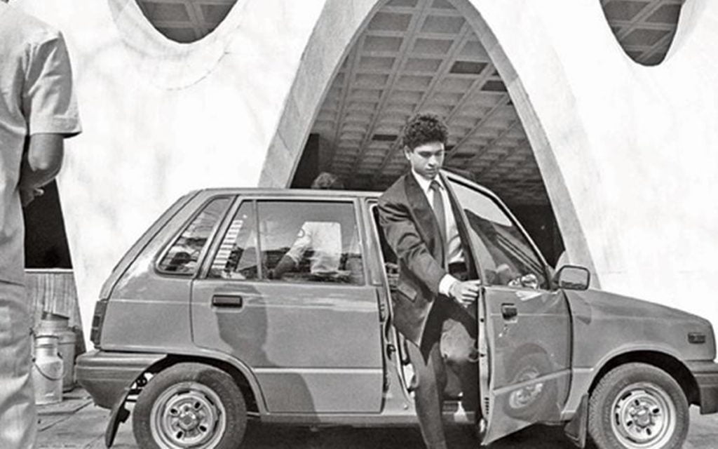 Sachin Tendulkar's first car was a Maruti 800 and he wishes to have it back. 