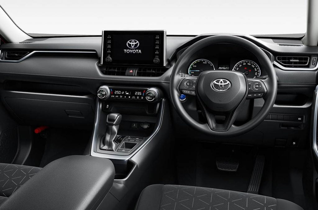 Toyota RAV4 interiors. 