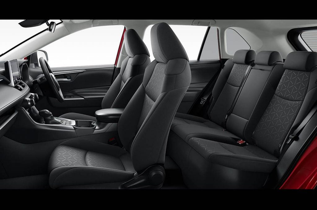 The RAV4 has a wheelbase of 2,690mm, which means interiors space should also be quite generous.
