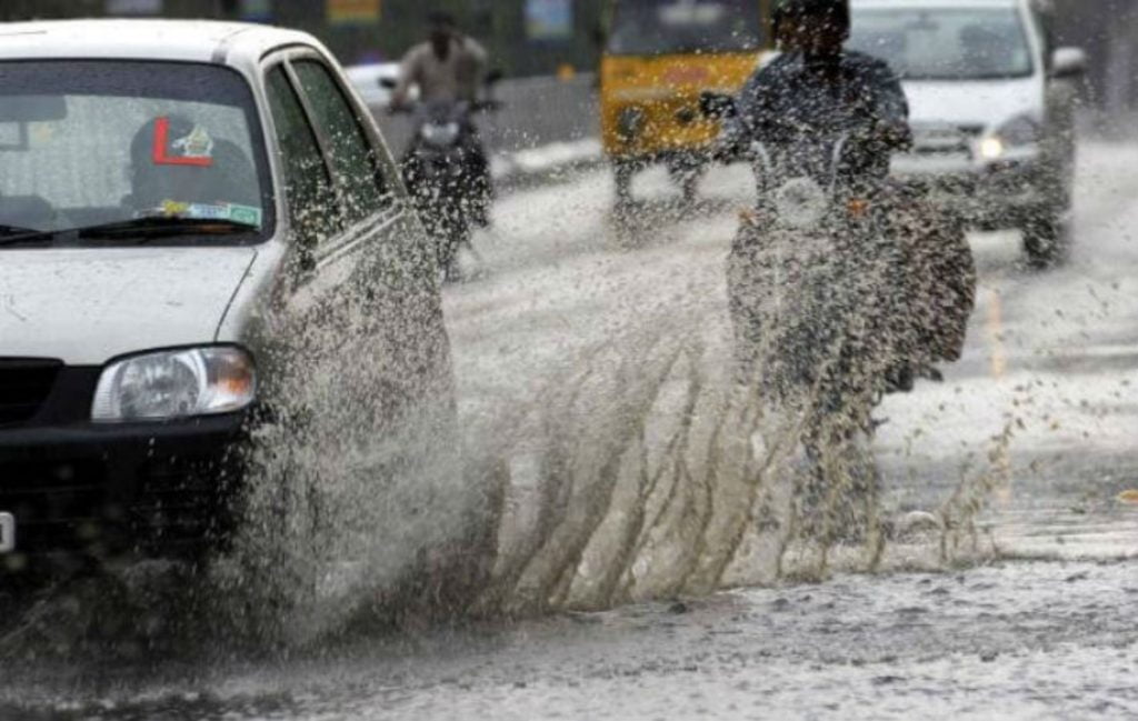 It is always advisable to slow your vehicle down when attacking puddles as there might be hidden potholes underneath. 