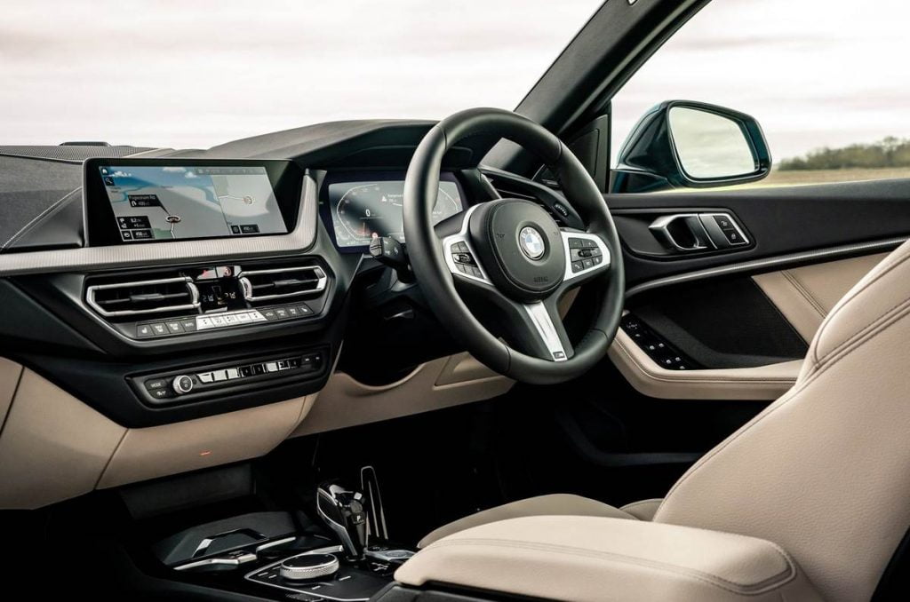 BMW 2 Series Gran Coupe interiors. 