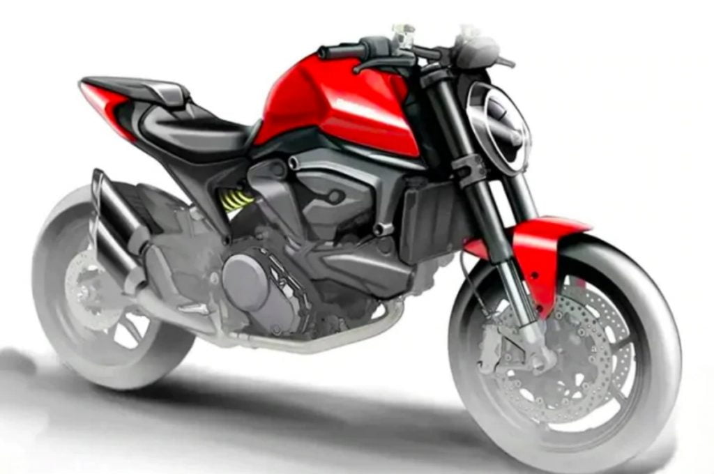 There are some new design sketches of the upcoming Ducati Monster 821 and they reveal a lot about the motorcycle. 