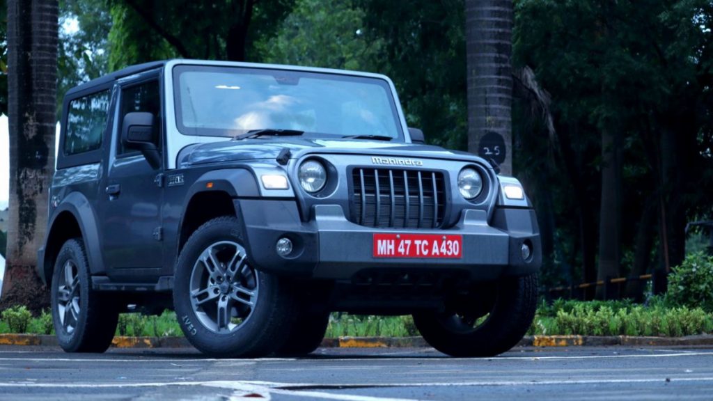 the Design of the New Mahindra Thar Still Divides Opinion Particularly the Front Grille