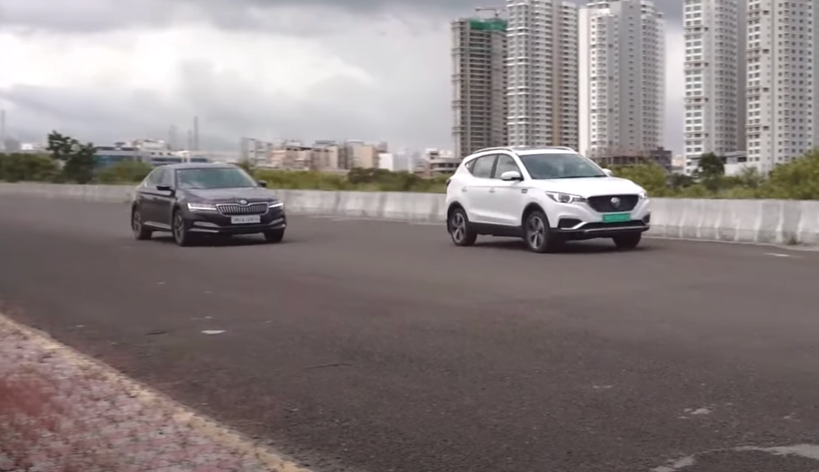 Skoda Superb Vs MG ZS EV