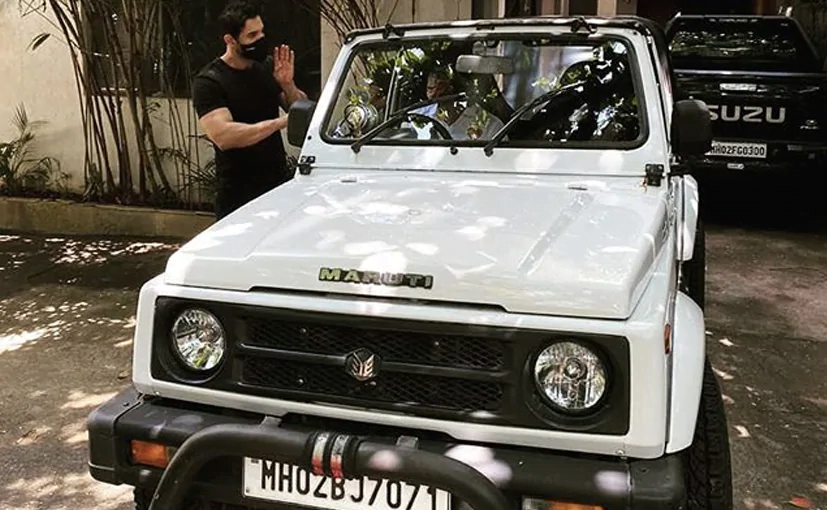This Maruti Suzuki Gypsy Was in Fact One of the First Vehicles He Had Bought when He Started His Career with Modelling Years Ago