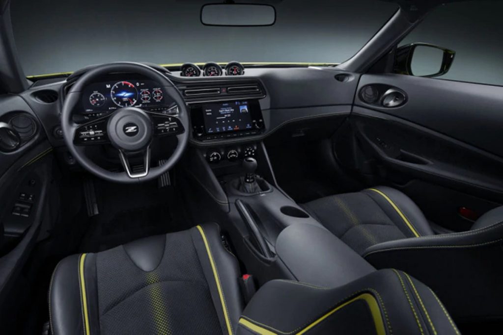 Nissan Z Proto interiors.